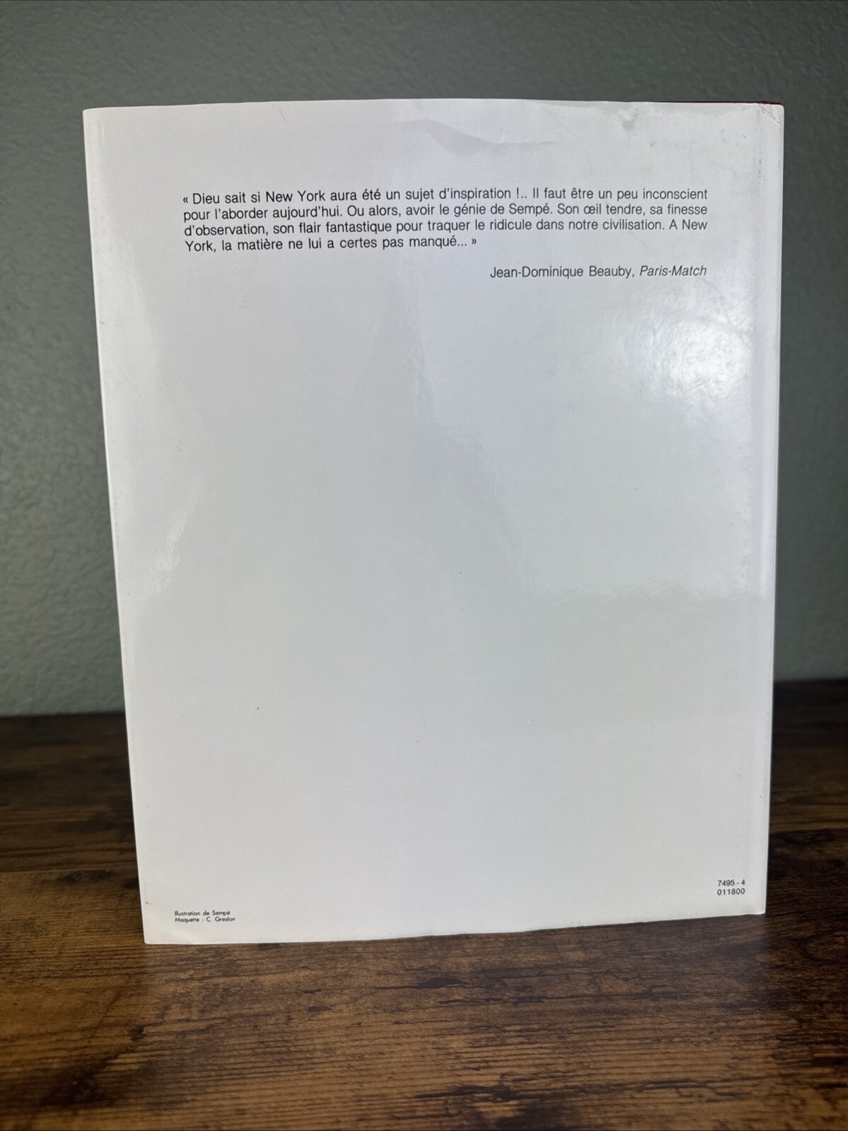 Par Avion J J SEMPE éd France Loisirs 1990 Hardcover With Dust Jacket VG