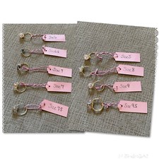 Handmade Wire wrapped gold Silver Rings Sizes 5 To 9.5 New