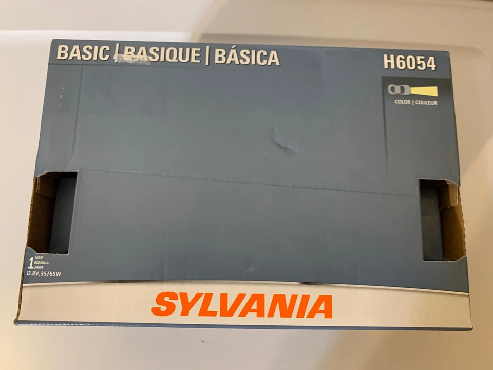 Nuevo Faro Bombilla Básica-Vista Sylvania H6054 Nuevo En Caja Foto 4 de 4