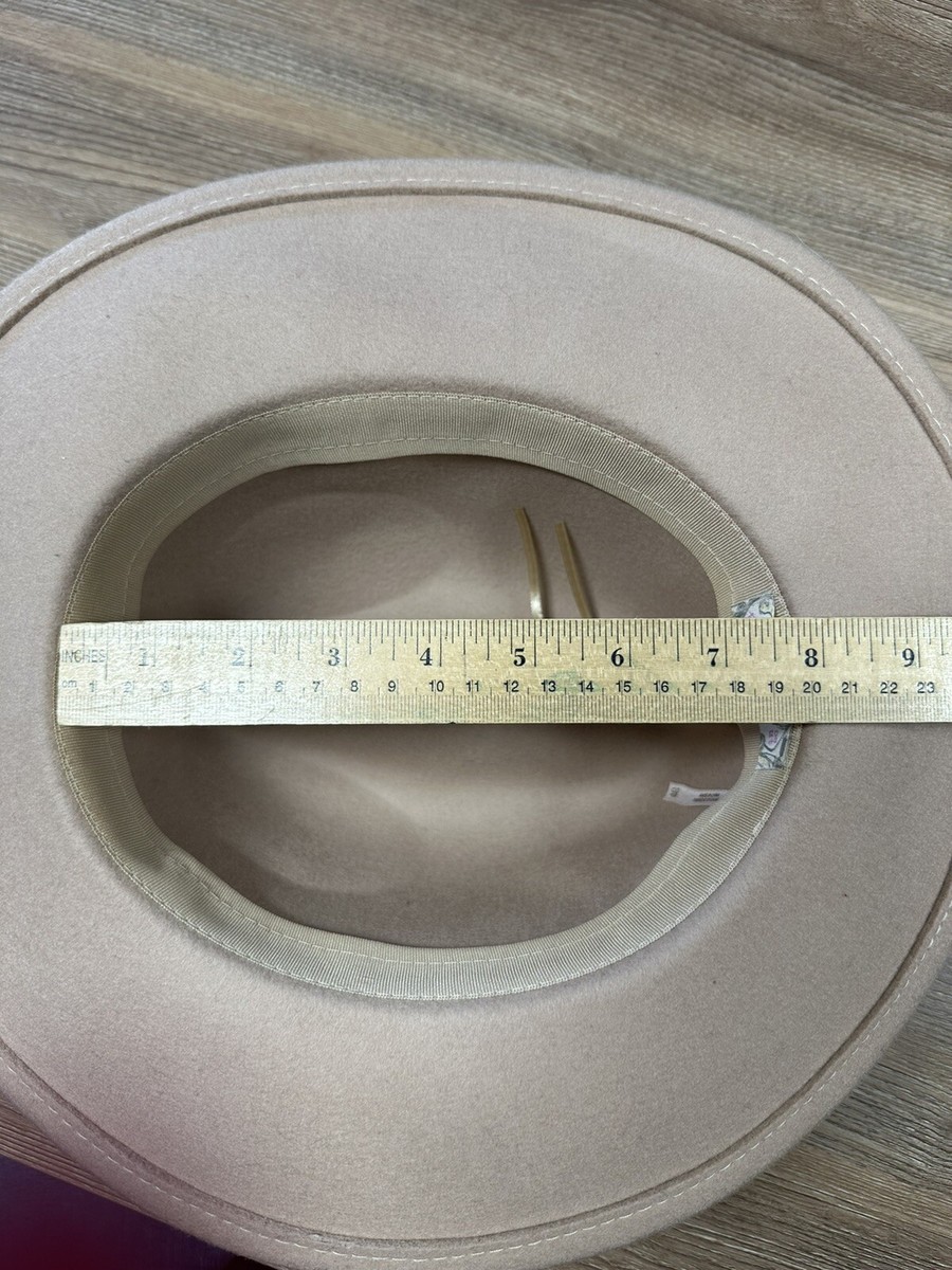 Free People Wool Wythe Leather Band Felt Hat Women display picture 2