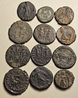 New ListingLot of 12 Late Roman coins
