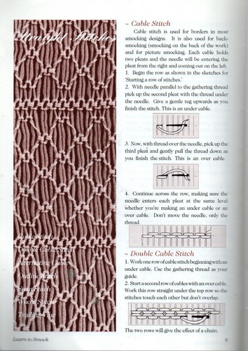 Learn to Smock - Margie Bauer 22 Pages Useful Diagrams - Picture 4 of 7
