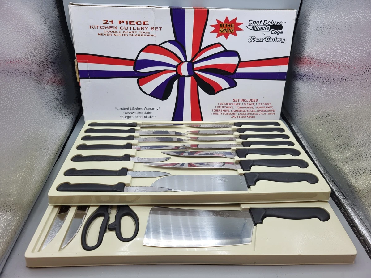 21 piece kitchen on sale cutlery set