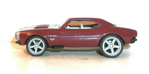 LOOSE 2022 HOT WHEELS EXCLUSIVE COLOR MAROON 1967 CAMARO WHEEL SWAP REAL RIDERS - Picture 7 of 9