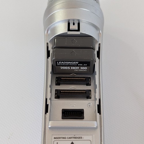 Lead Singer Karaoke Microphone Machine - Model LS-2100 W/ 2 Cartridges - Picture 7 of 10