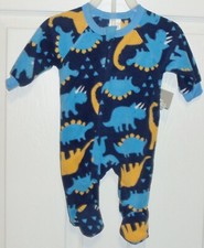 Gerber Dinosaurs Footed Sleeper Size 0-3 months NEW