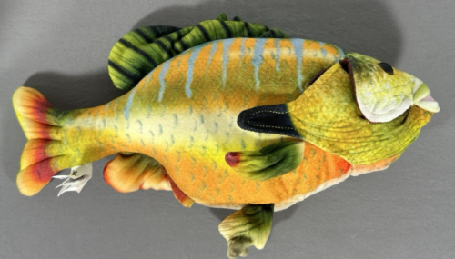 Lot of 4 Bass Pro Shops Realistic Fish Stuffed Animal Plush Toy 16" NICE - Picture 10 of 14