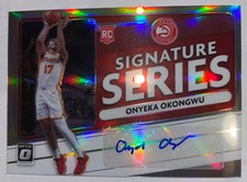 ONYEKA OKONGWU 2020-21 DONRUSS OPTIC SIGNATURE SERIES HOLO PRIZM AUTO RC SS-ONY