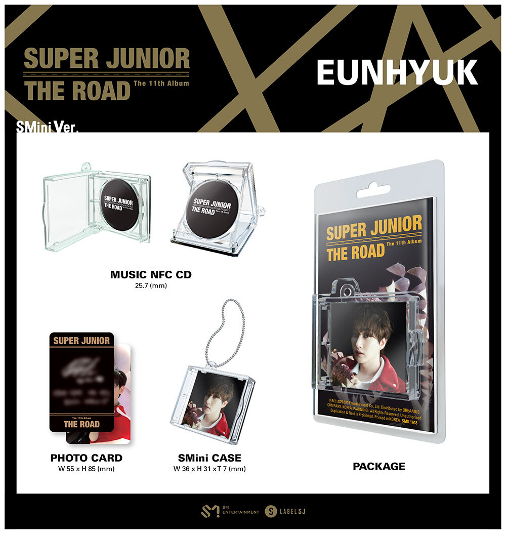 SUPER JUNIOR The 11th Album Vol.2 ドンヘ SUPER JUNIOR 11TH MINI ALBUM THE ROAD SMINI VER. - Kpop USA