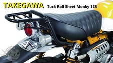 HONDA MONKEY 125 SP Takegawa Tuck Roll Sheet noir pièces spéciales moto