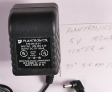 5V 180mA Plantronics POWER SUPPLY 120-60Hz Model: UD-0502 Tested