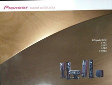 ORIGINAL 2006 PIONEER EX SPEAKER SERIES 16 PAGE CATALOG 