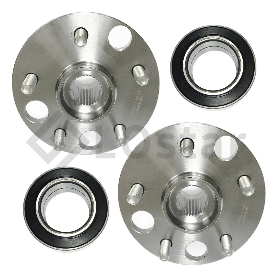 Pair(2) Rear Wheel Hub&Bearing Fits Lexus IS300 / SC430 / GS300 / GS400 / GS430 - Image 2 of 3