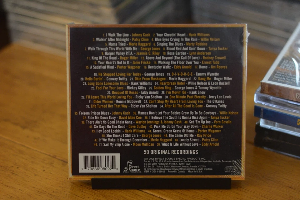 VARIOUS "COUNTRY GOLD" CD [NEW SEALED] 3 DISC COMPILATION 50 SONGS! [183] — 第 2/4 张图片