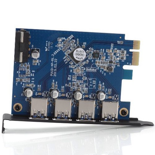 ORICO 4 Ports PCI-E to USB 3.0 Express Expansion Card Internal For Desktop PC - Picture 2 of 6