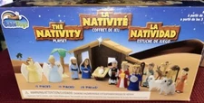 2013 Bible Toys The Nativity Playset 19 Pieces Pre-owned Compete