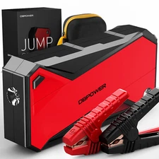 DBPOWER Car Jump Starter Booster Jumper Box Power Bank Battery Charger 18000mAh