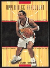 1999-00 Upper Deck Hardcourt John Starks #18 Golden State Warriors