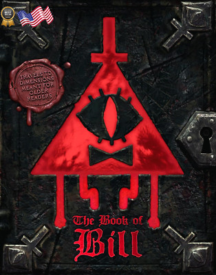 The Book of Bill Gravity Falls by Alex Hirsch 2024 Hardcover Buy it Now