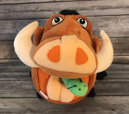 Disney Pumbaa Feed Me Bug Talking Plush Lion King Stuffed Animal Warthog 13” - Picture 10 of 10