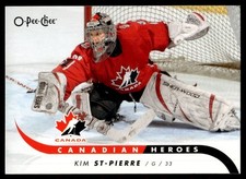 2009-10 O-Pee-Chee Canadian Heroes Kim St-Pierre Canada #CB-KS