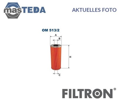 OM513/2 MOTOR ÖLFILTER FILTRON FÜR MERCEDES-BENZ UNIMOG,MK,LK LN2