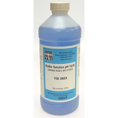 Ysi 3823 Buffer Solution, Ph, 10.00, Pt, Pk6