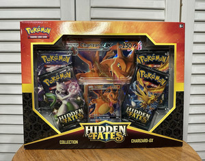 hidden fates booster box charizard Pokemon SM11.5 Charizard-GX : Toys & Games after Shiny Vault subset Pokemon Hidden Fates Collection Box