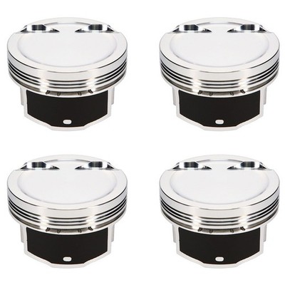 JE Pistons Kit For 2013-2021 Audi | 2.0T TSI 22mm Pin 10.0:1 CR -4.5cc Dish FSR