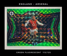 Thierry Henry | England | 2024-25 Select PL #248 / Green Fluorescent - 113/125