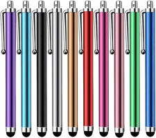 Stylus Pen 10 Pack Universal Capacitive Touch Screen Pens for Tablets