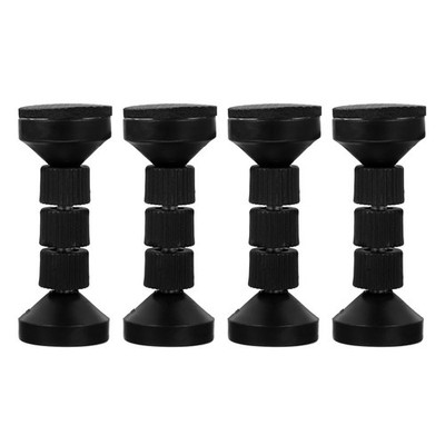  4 Pcs Verstellbarer Gewindebettstopper Gewindebettgestell-stabilisator