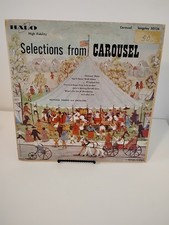 Selections From Carousel LP 1st Press Halo 50126 EX/VG Rodgers & Hammerstein