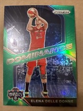2021 Panini Prizm WNBA - Dominance Elena Delle Donne #10 Green Prizm