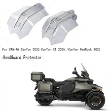 For Can-Am CANYON XT 2025 Clear Accessories Handguard Cover Wind Deflector