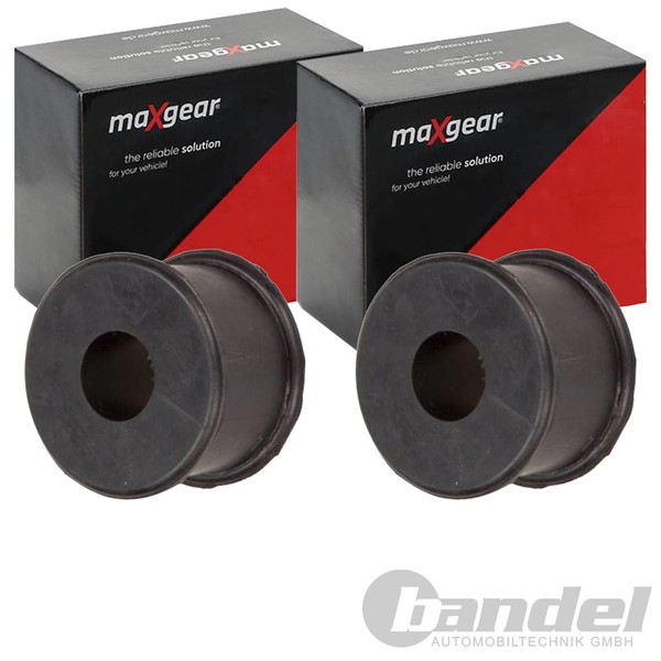 2X Maxgear 20,0Mm Stabilager Vorne Beidseitig Passend FÜR Links+Rechts-image