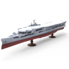 SSMODEL 1/2000  Military Model Kit HMS Furious Aircraft Carrier Full Hull