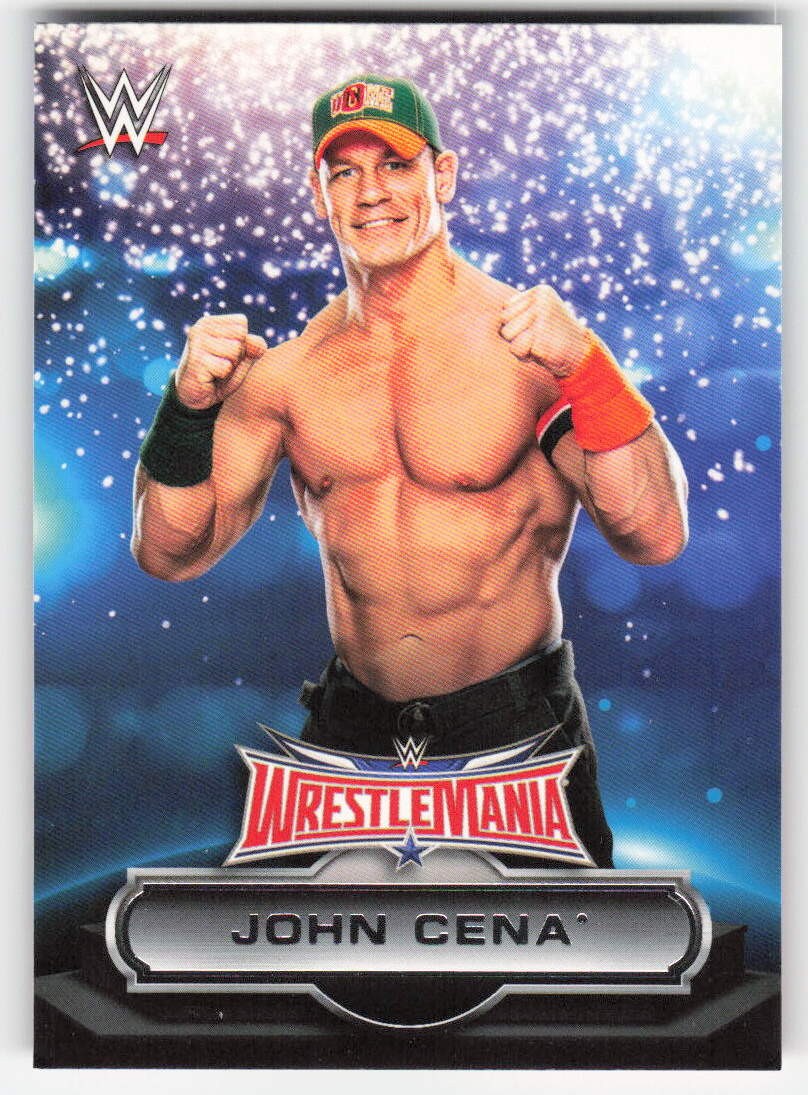 2016 Topps WWE Road to Wrestlemania WrestleMania 32 Roster John Cena #10