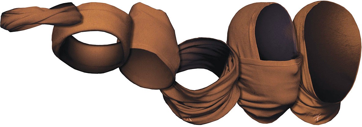 Maxit Головной убор Maxit Headgator - Одежда Maxit Headgator 6-n-1 коричневого цвета