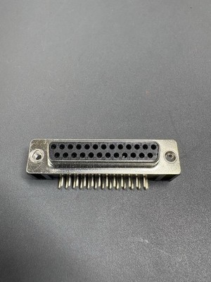 DMR-25S1-GT D-Sub 25 Pin Female Right Angle PCB Mount Connector Lot of 10