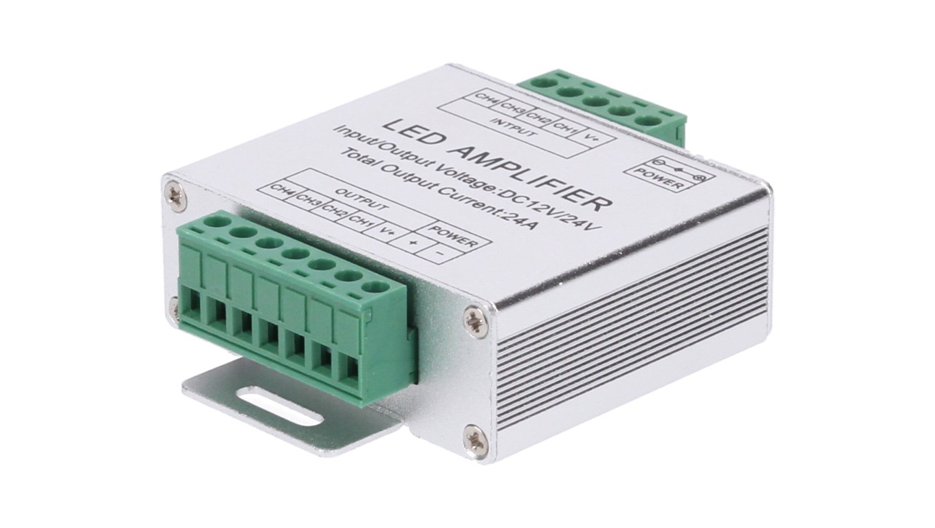 RGBW LED Amplifier 4x6A 12-24V PR-WZ-RGBW-24A