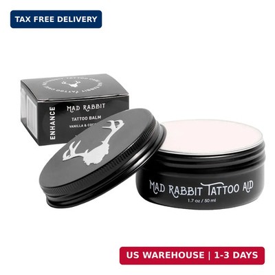 Mad Rabbit Tattoo Balm & Aftercare Cream- Color Enhancement that Revives Old Tat