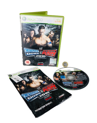 XBOX 360 Videospiel WWE Smackdown Vs Raw 2010 Vintage ra