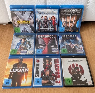 X-Men, Wolverine & Deadpool (Collection) [12x Blu-ray] *1a Zustand = wie Neu!