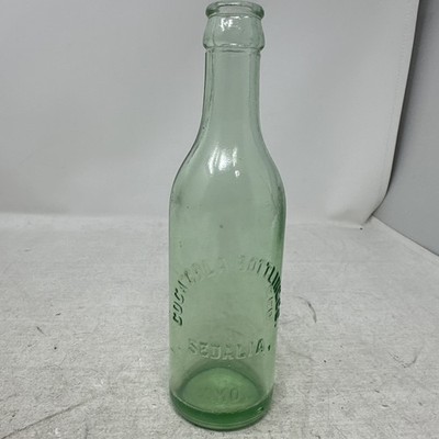 Vintage Green ROOT Straight Sided Coca-Cola Bottling Co, stamped Sedalia, MO