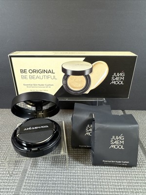 Jung Saem Mool Skin Nuder Cushion Compact +2 Refills 17 Fair/Light SPF 50