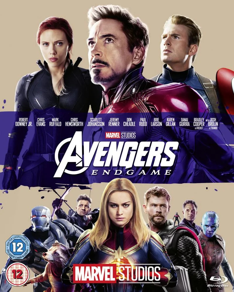 Avengers Endgame Blu-Ray