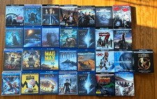 Blue Ray lot with 32 DVDs. Many 3D and 4K