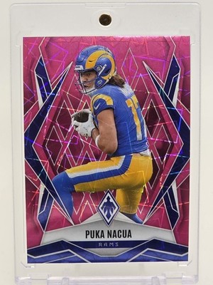 2025 Panini Phoenix - Puka Nacua #119 Pink Lazer /149
