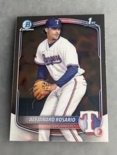 2025 Bowman Chrome Prospects #BCP-125 Alejandro Rosario 1st